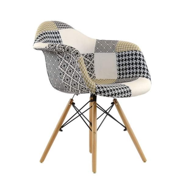 Кресло Patchwork трехцветный