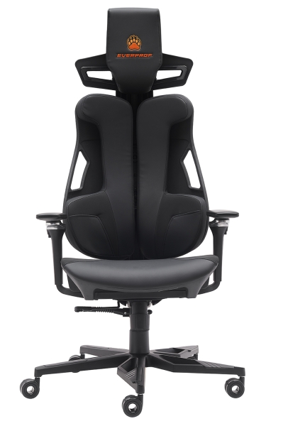 Кресло для геймера Serval X экокожа черный