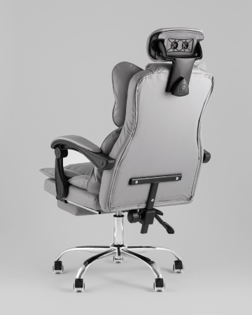 Кресло руководителя TopChairs Siento серый