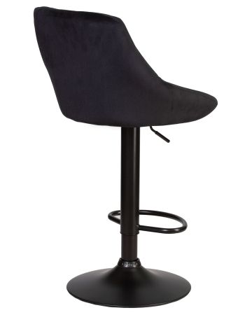 Стул барный LOGAN черный черный велюр MJ9-101