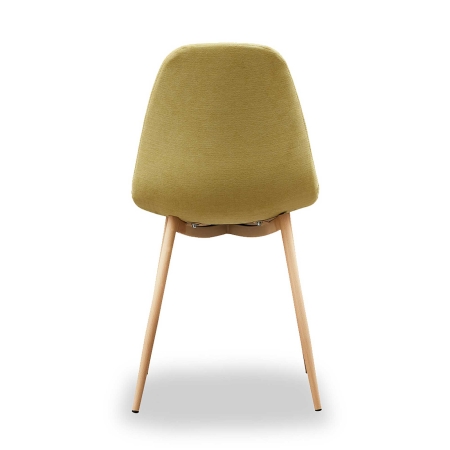 Стул DC-350 желтый, дерево