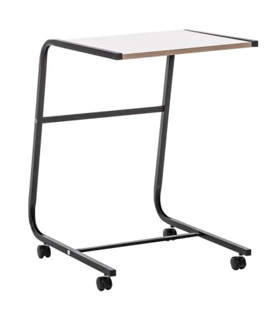 Подкатной стол СЛКС-6 каркас черный, ясень шимо темный