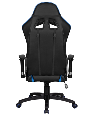 Кресло игровое BRIAN черно-синяя экокожа