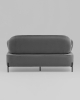 Диван Кэнди велюр серый
