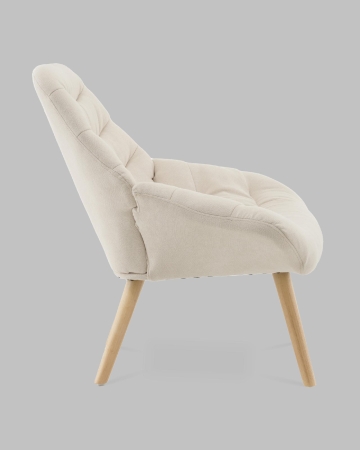 Кресло Олби Страйпс белый