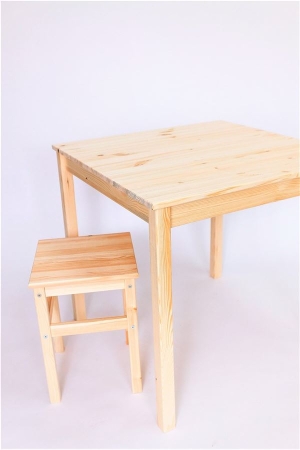 Стол "Ingo" 75х75 не окрашенный