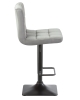 Стул барный DOMINIC серый велюр MJ9-75