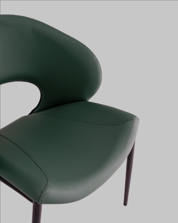 Стул Вивьен экокожа зеленый