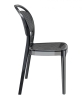Стул прозрачный Bee черный