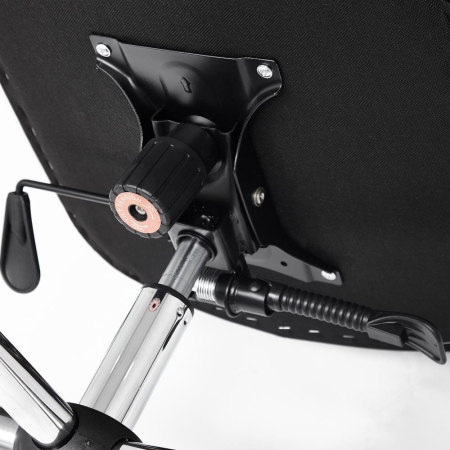 Кресло SOFTY LUX флок, черный