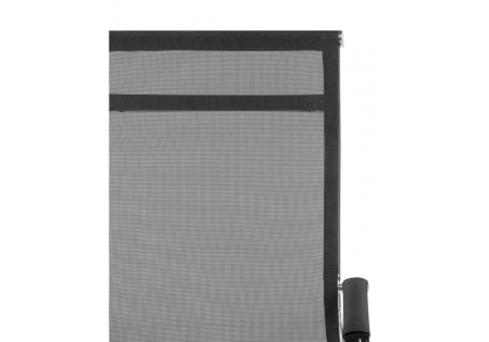 Офисное кресло Reus черная сетка, хром