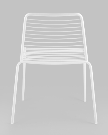 Стул Дели металл белый
