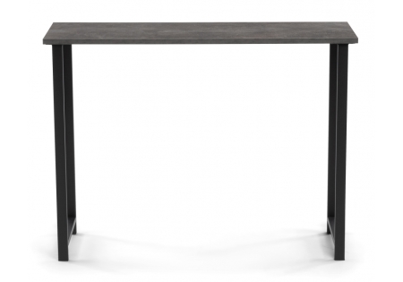 Барный стол Дилан Лофт 120х40х90 бетон темный