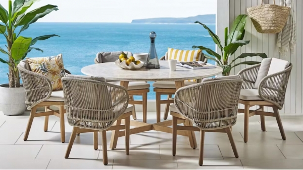 Комплект деревянной мебели Tagliamento Mali светлое дерево