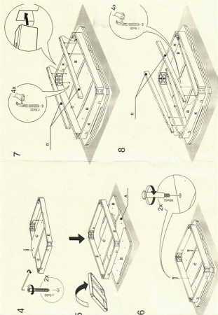 Стол "Вирго-1" сонома, темный орех