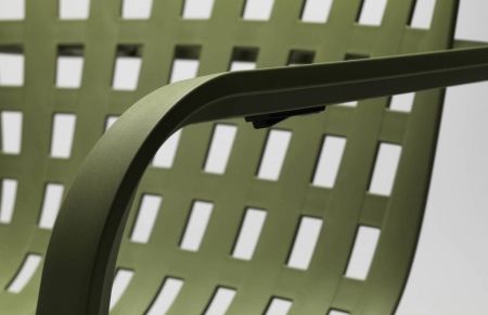 Лаунж-кресло пластиковое Folio коричневое