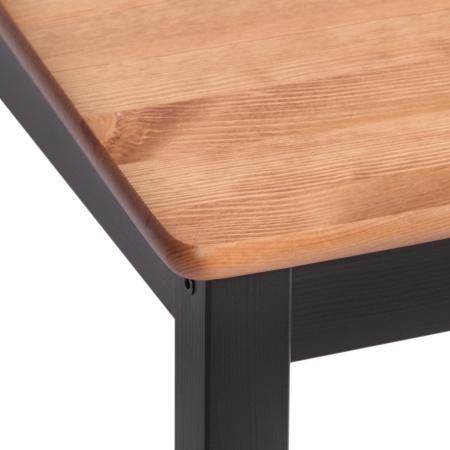 Стул Соната коричневый, темное дерево, твердое сиденье, без подлокотников