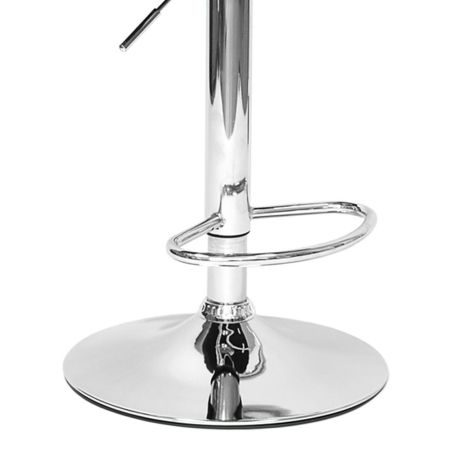 Барный стул Orion черный с мягким сиденьем