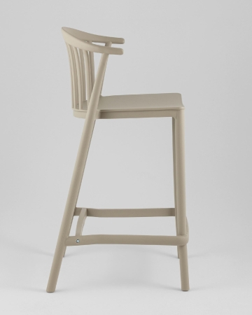 Стул полубарный Campo пластик зеленый