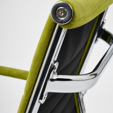 Кресло URBAN-LOW флок, олива