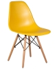 Стул обеденный DSW ножки светлый бук, горчичный Y-03