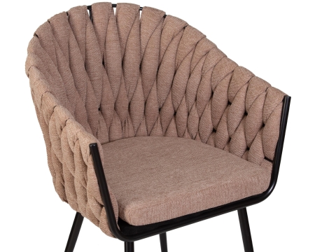 Набор 2 шт Стул обеденный MATILDA, коричневая ткань (LAR 275-3)