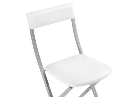 Стул Elevis белый полимер, светлый мусс