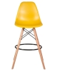 Стул барный DSW BAR ножки светлый бук горчичный Y-03