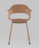 Стул Lady пластик коричневый 4 шт.