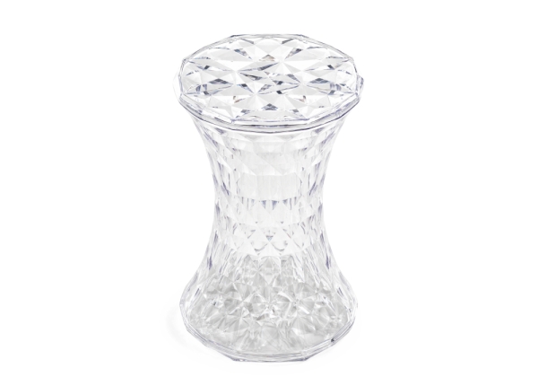 Журнальный стол Button 30x47 прозрачный