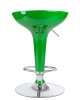 Стул барный BOMBA зеленый металлик