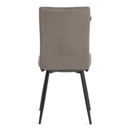 Стул обеденный Monte Carlo серый и черный