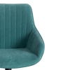 Кресло DUBLIN велюр Clermon, бирюзовый