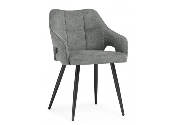 Стул на металлокаркасе Hera темно-серый, черный