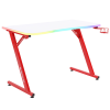 Стол компьютерный GAMELAB Monolith White&Red
