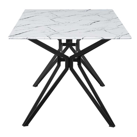 Стол MARBELLA FSD1943 белый мрамор FV2666