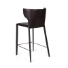 Стул полубарный Austin кожа коричневый