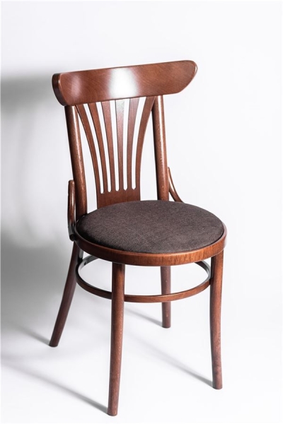 Стул венский Uranus светлый орех, ткань ромео 4