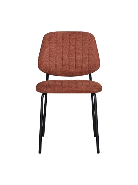 Стул обеденный Patrys терракот рогожка 4 шт.