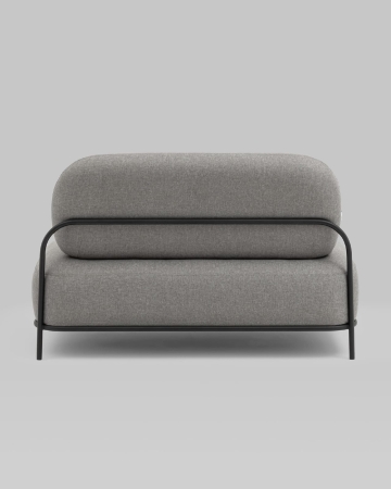 Диван Стоун рогожка серый