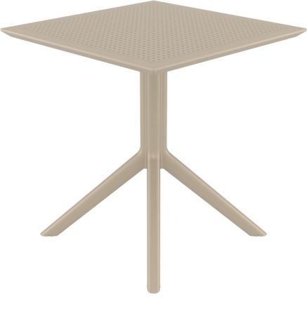 Стол пластиковый Siesta Contract Sky Table 70 бежевый