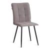 Стул обеденный Bari серый велюр