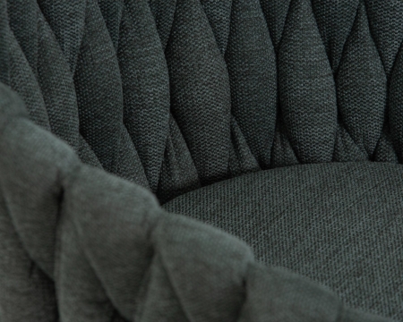 Набор 2 шт Стул барный LEON, зеленая ткань (LAR 275-23)