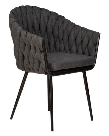 Стул обеденный MATILDA графитовая ткань LAR-275-21