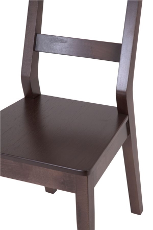 Стул Крафт жесткий темный орех