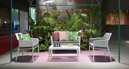 Подушка для дивана Net Bench бежевая