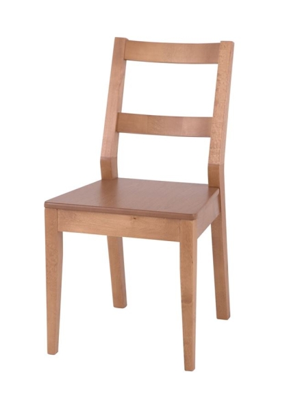 Стул Крафт жесткий, светлый орех