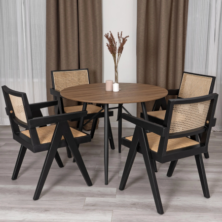 Кресло LOKI черное основание