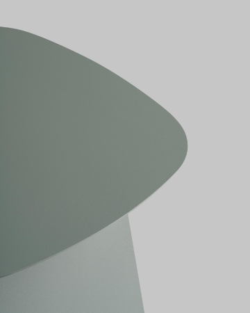 Журнальный столик Leyre металл зеленый