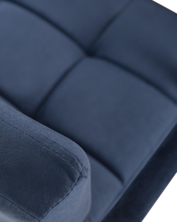 Набор 2 шт Офисное кресло для персонала TERRY, синий велюр (MJ9-117)